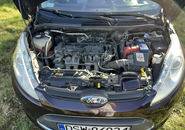 Ford Fiesta cena 20700 przebieg: 145161, rok produkcji 2009 z Świdnica małe 631
